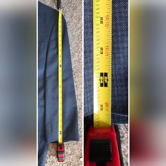 Michael Kors Deep Navy Textured Two-Button Sport Coat 42L NEW - Picture 14 of 16